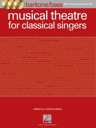 Musical Theatre For Classical Singers - Baritone/bass Book/accompaniment Cds