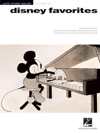 Disney Favorites - Jazz Piano Solos Series Vol. 51