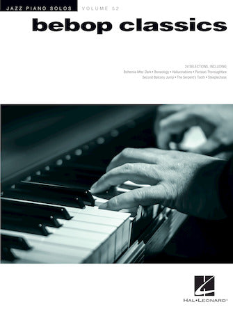 Bebop Classics - Jazz Piano Solos, Vol. 52