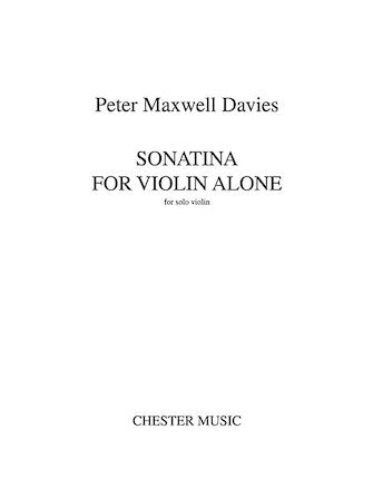 Sonatina for Violin Alone