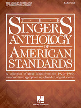 Singer's Anthology of American Standards Baritone Edition