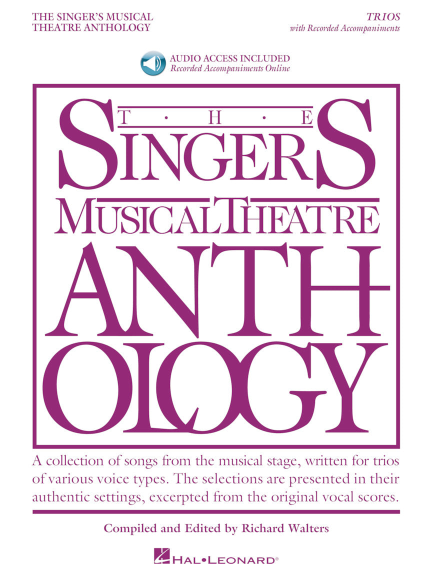 Singer's Musical Theatre Anthology: Trios - Book/Online Audio