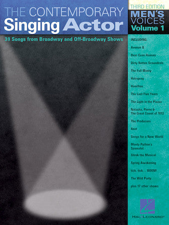 Contemporary Singing Actor: Men's Voices - Vol. 1