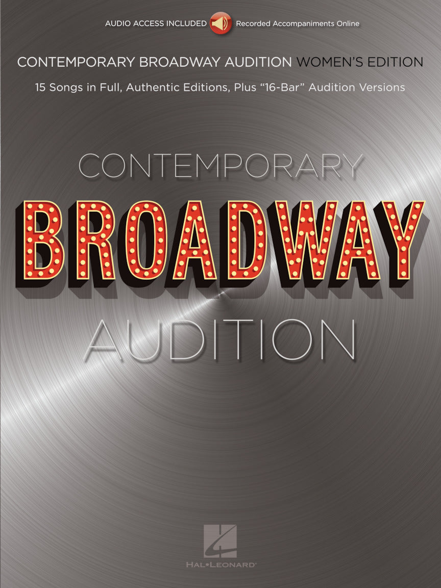 Contemporary Broadway Audition: Women's Edition - Book/Online Audio