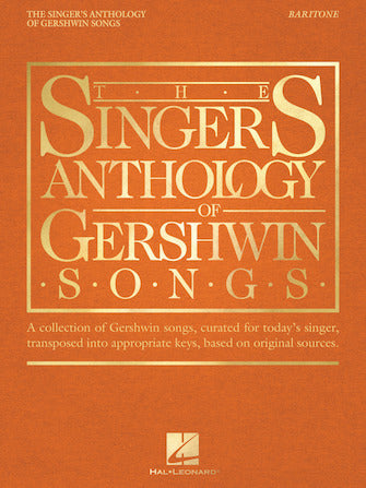 Gershwin - Singer's Anthology of Gershwin Songs Baritone