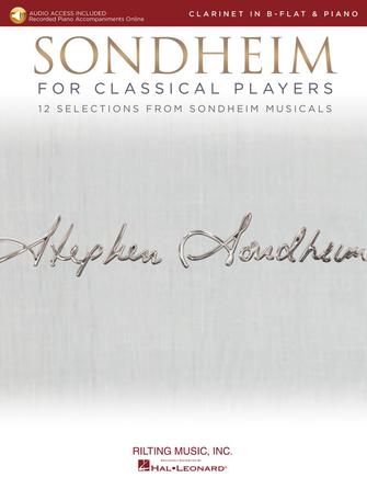 Sondheim For Classical Players - Clarinet