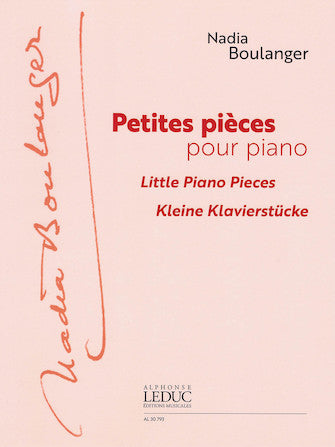 Nadia Boulanger Little Piano Pieces