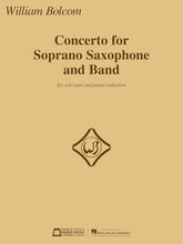 Bolcom Concerto for Soprano Saxophone and Band - Soprano Saxophone and Piano Reduction