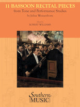 Weissenborn 11 Bassoon Recital Pieces from Tone and Performance Studies