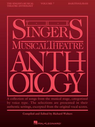 Singer's Musical Theatre Anthology Baritone/bass Volume 7