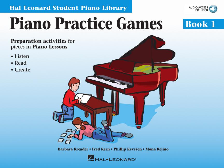 Piano Practice Games Book 1 - Hal Leonard Student Piano Library