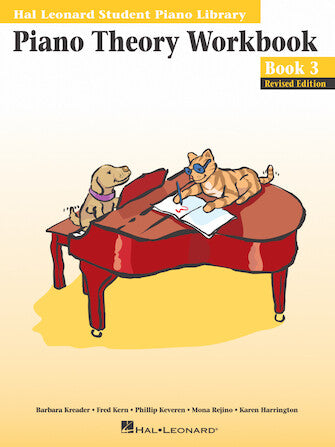 Piano Theory Workbook Book 3 - Hal Leonard Student Piano Library