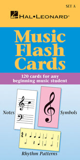 Music Flash Cards - Set A - Hal Leonard Student Piano Library