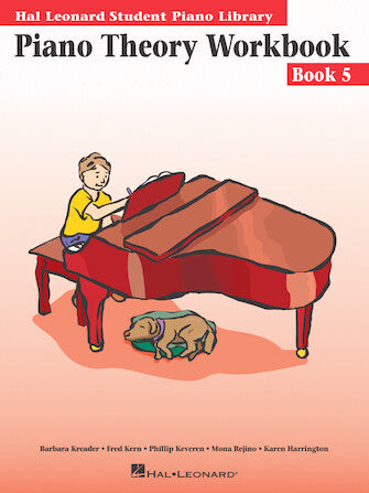 Piano Theory Workbook - Book 5 - Hal Leonard Student Piano Library