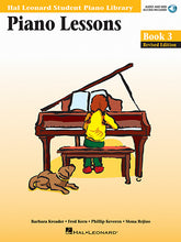 Piano Lessons Book 3 Audio and MIDI Access Included -Hal Leonard Student Piano Library
