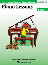 Piano Lessons Book 4 Audio and MIDI Access Included - Hal Leonard Student Library