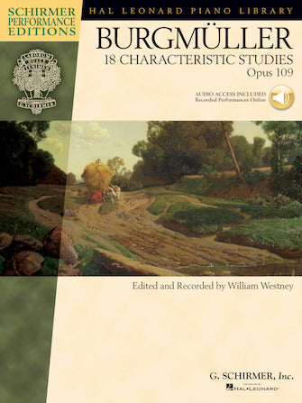 Burgmüller - 18 Characteristic Studies, Op. 109 - Schirmer Performance Edition