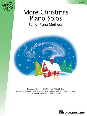 More Christmas Piano Solos - Level 4 - Hal Leonard Student Piano Library