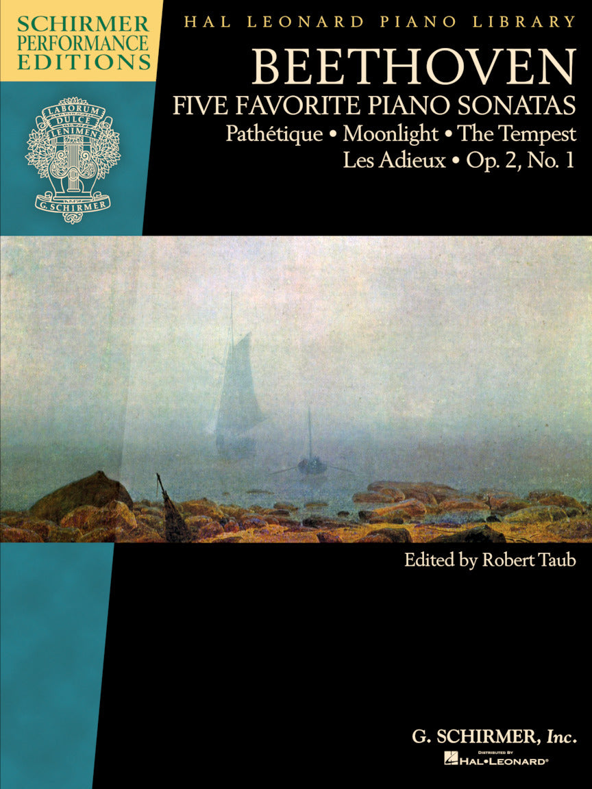 Beethoven - Five Favorite Sonatas - Schirmer Performance Editions