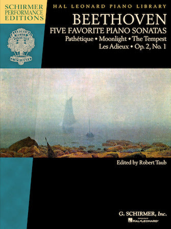 Beethoven - Five Favorite Sonatas - Schirmer Performance Editions