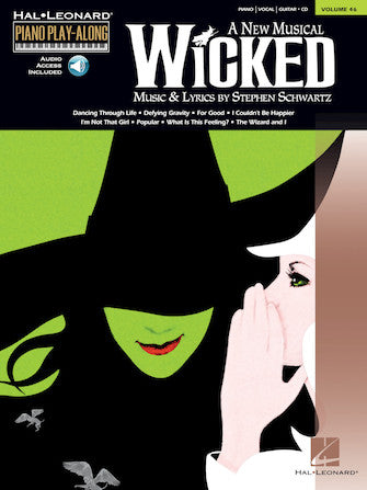 Wicked - Piano Play-Along Volume 46