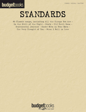 Standards - Budget Book