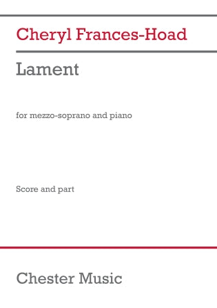 Frances-Hoad Lament Mezzo-Soprano and Piano