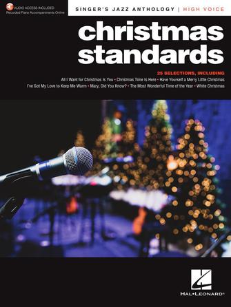 Christmas Standards Singer's Jazz Anthology – High Voice