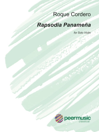 Cordero Rapsodia Panamena for Solo Violin