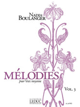 Boulanger Melodies Volume 3