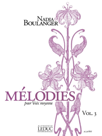 Boulanger Melodies Volume 3