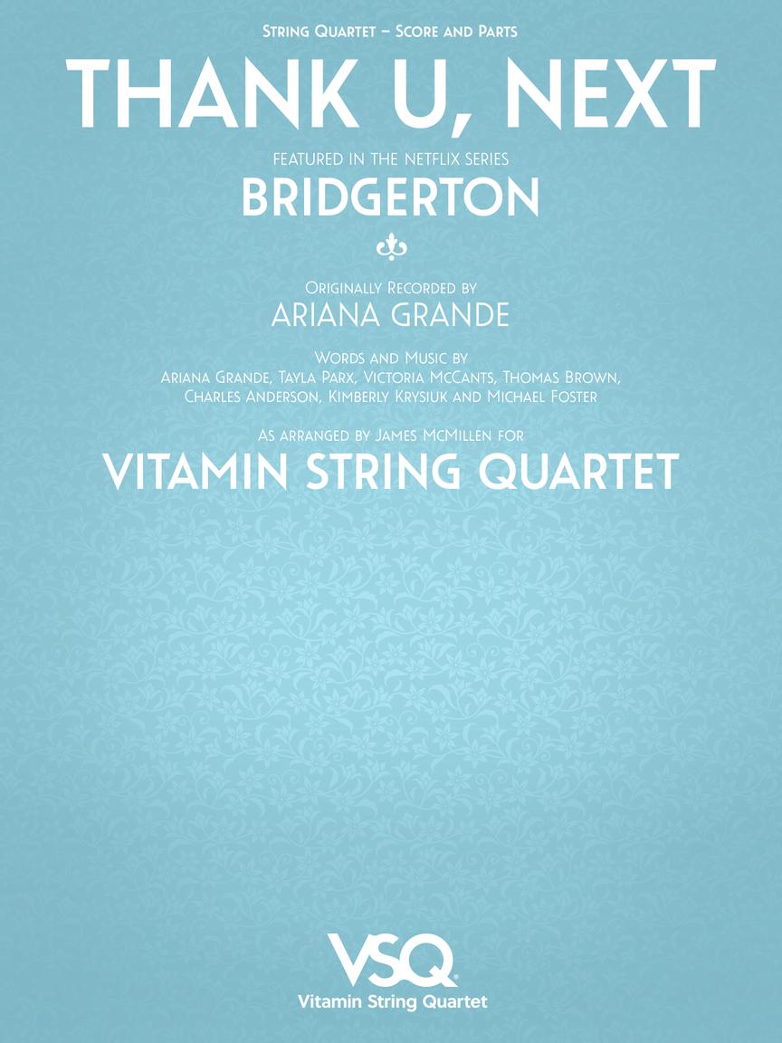 Thank U, Next - Vitamin String Quartet from Bridgerton for String Quartet