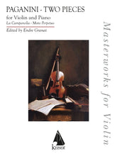 Paganini Two Pieces: La Campanella and Moto Perpetu
