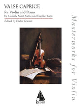 Saint-Saens Valse Caprice for Violin and Piano