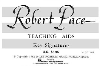 Pace Flash Cards, Key Signatures