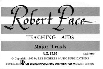 Pace Flash Cards, Major Triads