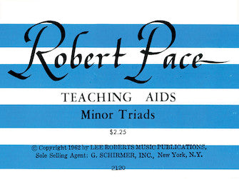 Pace Flash Cards, Minor Triads