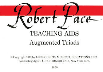 Pace Flash Cards, Augmented Triads