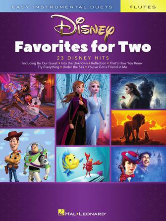 Disney Favorites for Two Easy Instrumental Duets - Flute Edition