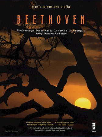 Beethoven Two Romances Opus 40 and 50 (Music Minus One)