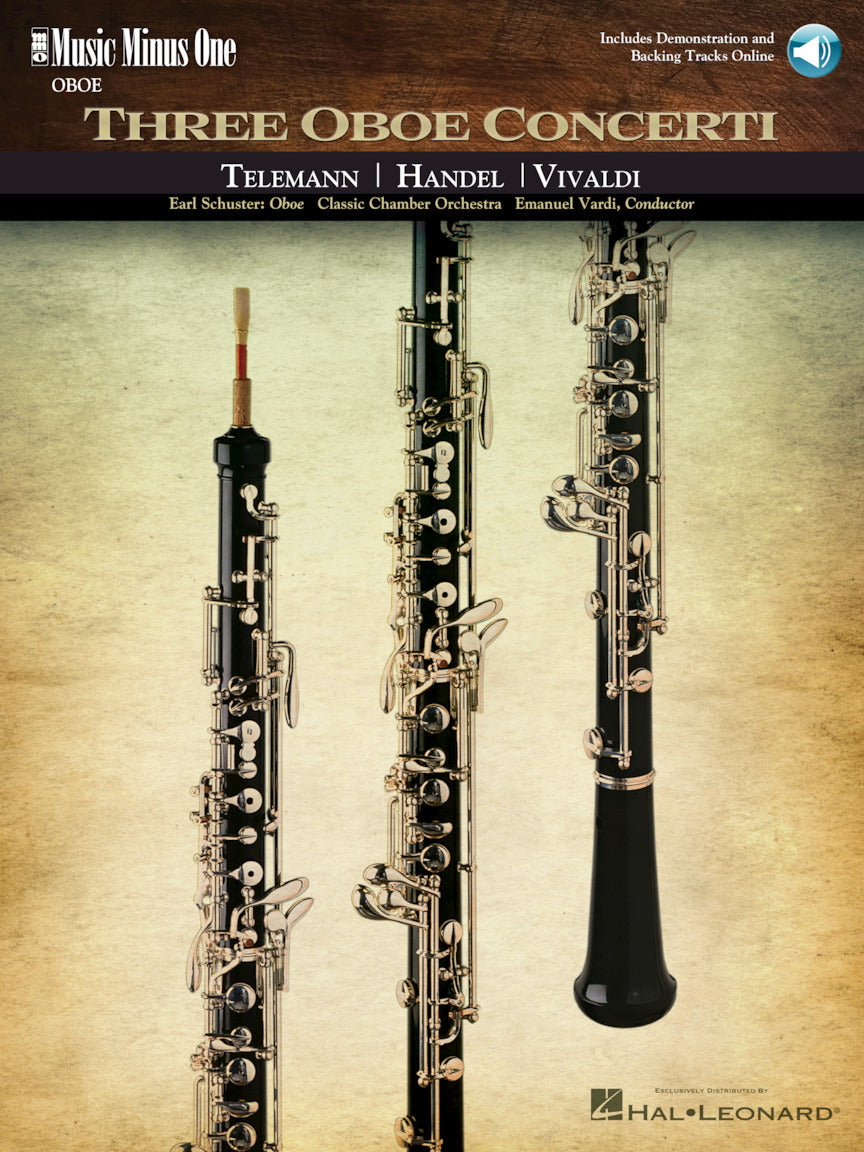 Three Oboe Concerti Teleman • Handel • Vivaldi