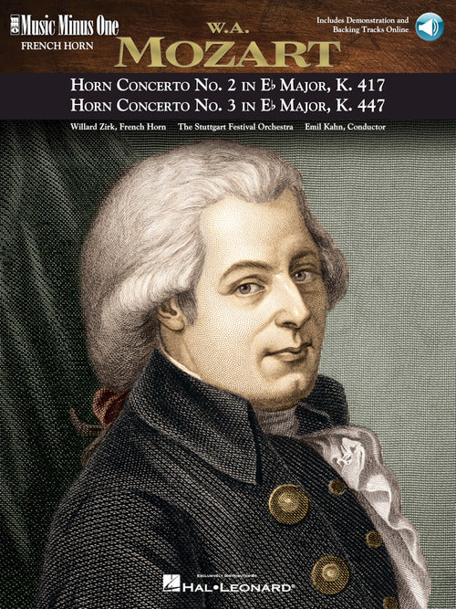 Mozart – Horn Concerto No. 2, KV417; Horn Concerto No. 3, KV447 Music Minus One French Horn