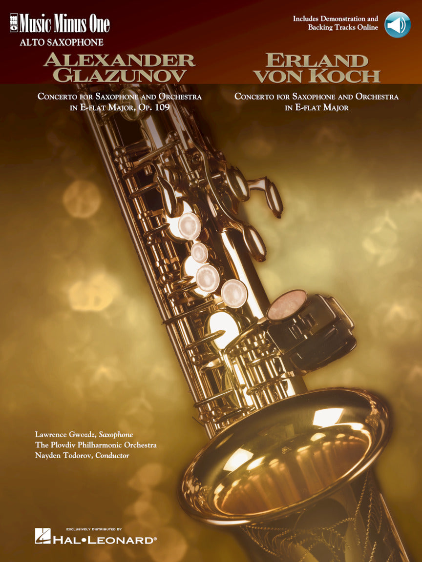 Glazunov – Concerto in E-flat Major, Op. 109; Von Koch – Concerto in E-flat Major