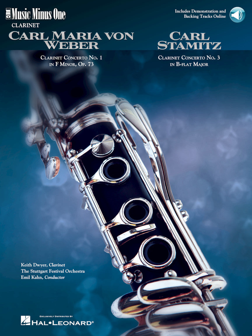 Weber: Concerto No. 1 in F Minor Op. 73 & Stamitz: Concerto No. 3 in B Flat for Clarinet Music Minus One Clarinet