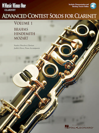 Advanced Contest Solos for Clarinet – Volume I