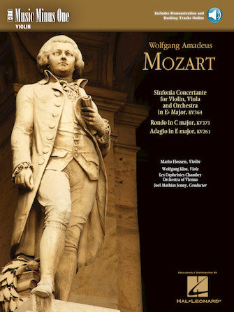 Mozart - Sinfonia Concertante in E-flat, KV364;; Adagio in E; Rondo in C