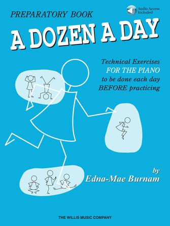 Burnam A Dozen a Day Preparatory Book – Book/Audio