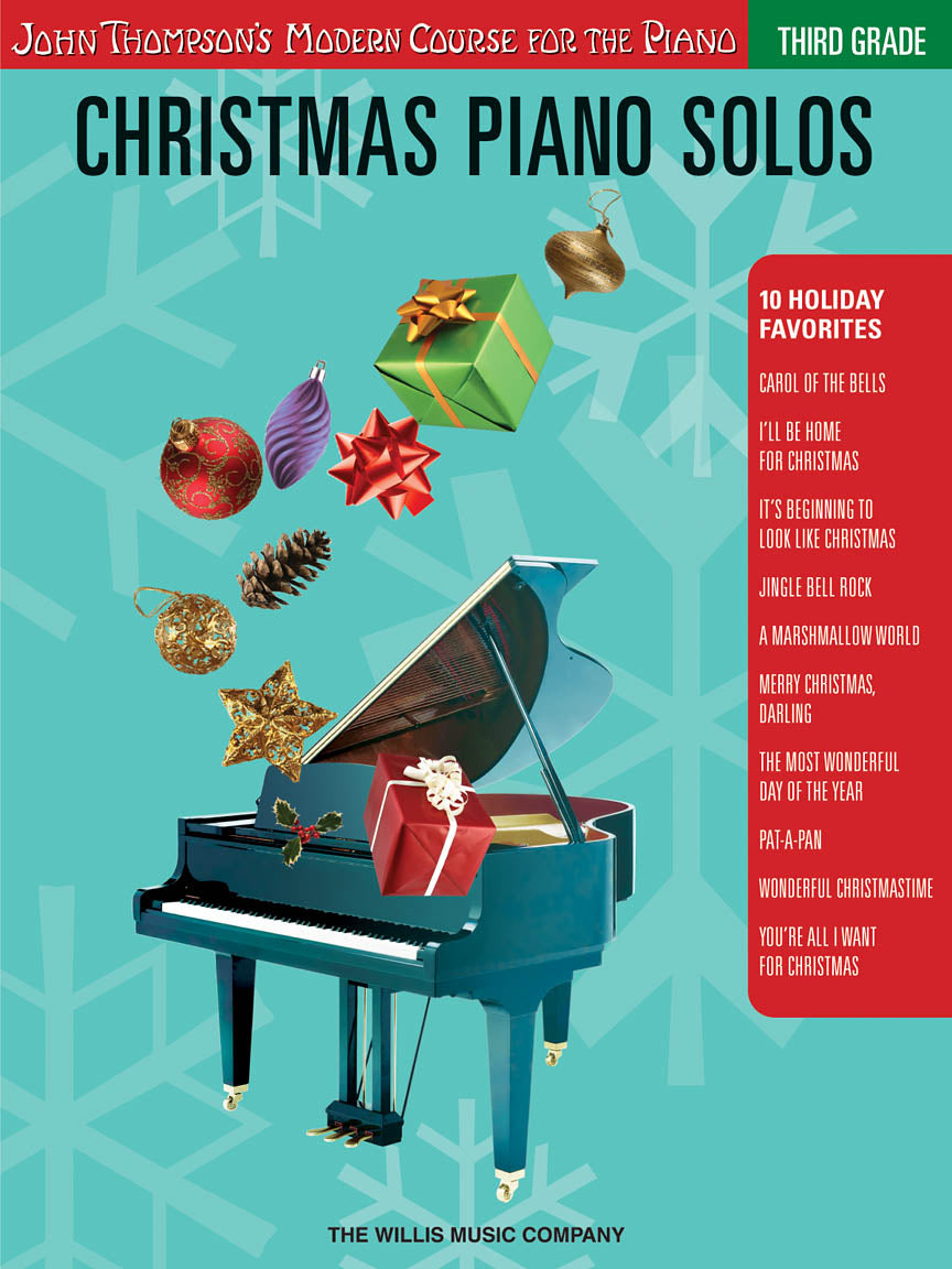 Christmas Piano Solos - Third Grade Thompson's Modern Course for the Piano