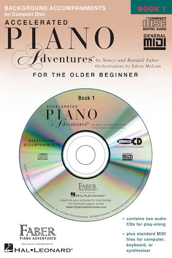 Accelerated Piano Adventures Lesson Book 1 (CD only)