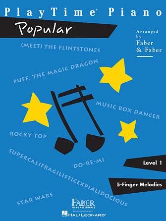 Faber Popular - PlayTime Piano - Level 1